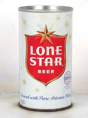 1966 Lone Star Beer 12oz T88-21.1 Ring Top San Antonio Texas