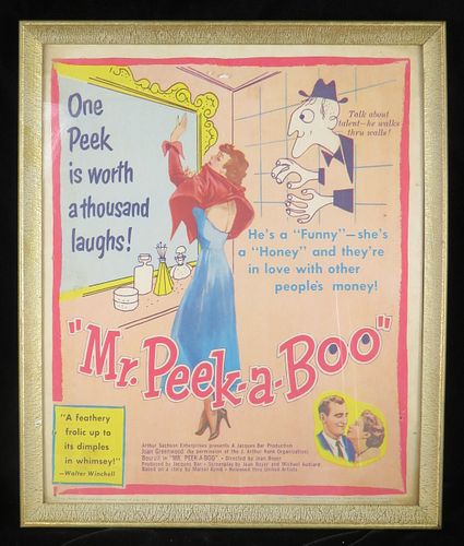 1951 Mr. Peek-A-Boo Small Movie Poster 