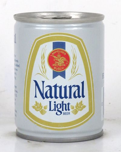 1977 Natural Light Beer 8oz T29-06 Ring Top Saint Louis Missouri