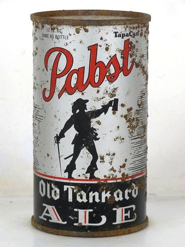 1936 Pabst Old Tankard Ale 12oz OI-633 Opening Instruction Can Milwaukee Wisconsin