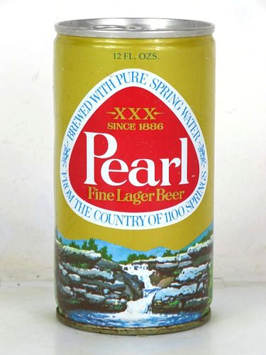1973 Pearl Lager Beer 12oz T107-24v2 Ring Top San Antonio Texas