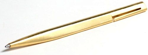 Vintage Bulgari "Eccentric" Gold-Tone Metal Pen