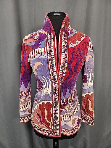 Vintage Emilio Pucci Velvet Jacket
