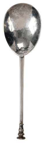 Charles I English Silver Seal Top Spoon