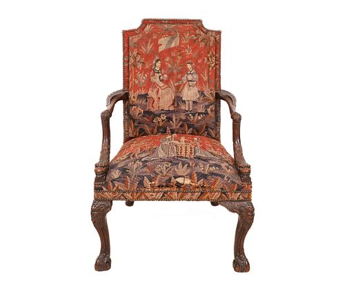 FRENCH BAROQUE ARMCHAIR