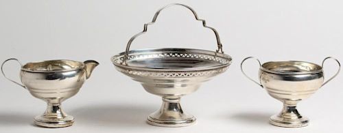 Group Of Sterling Silver Hollowware