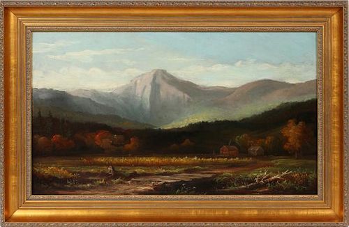 DURAND OIL ON PANEL NORTH FRANCONIA