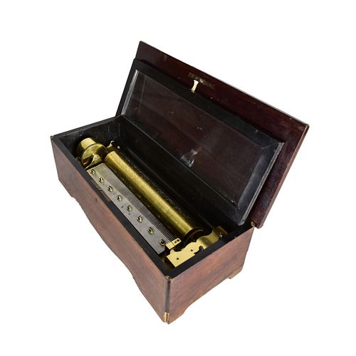 19th C. Cylindrical Music Box