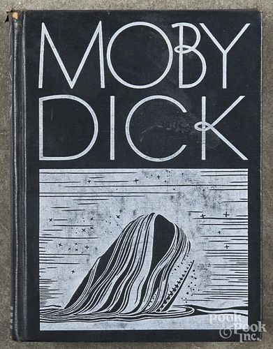 Melville, Herman Moby Dick or The Whale, New York, Random House, 1930