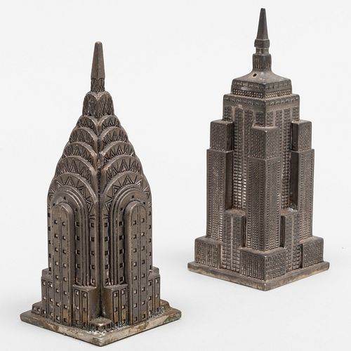 Empire State Building and Chrysler Building Casters