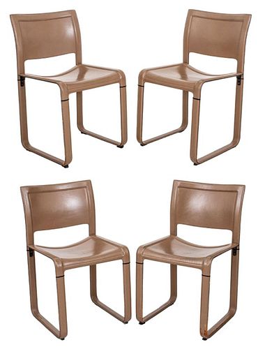 Tito Agnoli Matteograssi 'Sistina' Dining Chairs 4