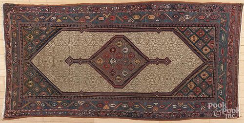 Hamadan carpet, early 20th c., 6'10'' x 3'5''.