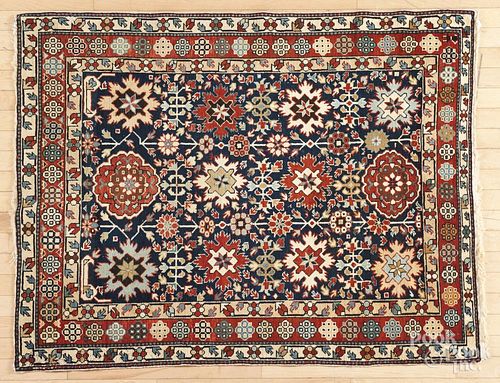 Shirvan carpet, early 20th c., 4'9'' x 3'8''.