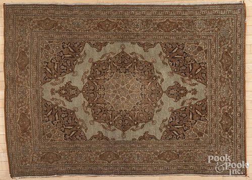 Tabriz carpet, early 20th c., 5'9'' x 4'.