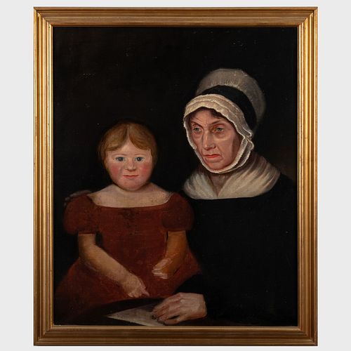 American School: Mother and Child 