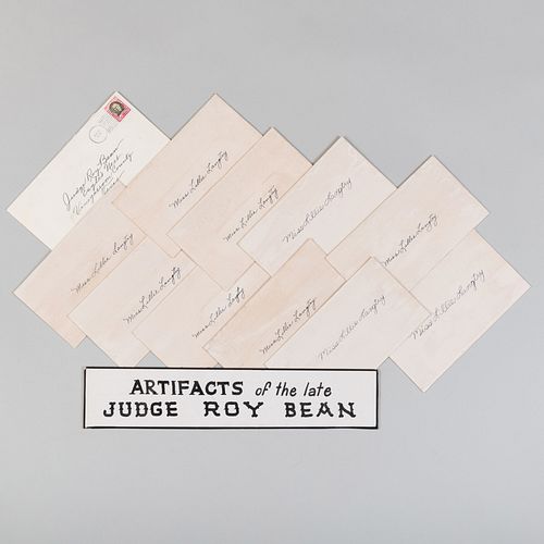 The Life and Times of Judge Roy Bean: Costumes, Props and Cues