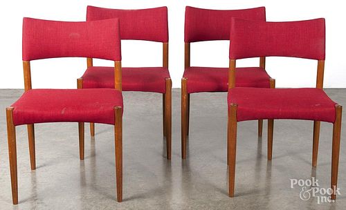 Soborg Mobler, Danish modern set of eight chairs.