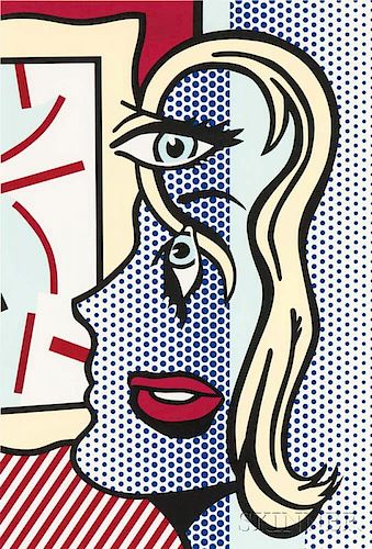 Roy Lichtenstein (American, 1923-1997)      Art Critic