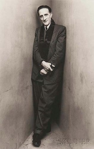 Irving Penn (American, 1917-2009)      Marcel Duchamp, New York