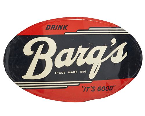 A Barqis rootbeer sign