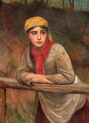 Charles Sillem Lidderdale (British, 1831-1895)      The Trysting Place