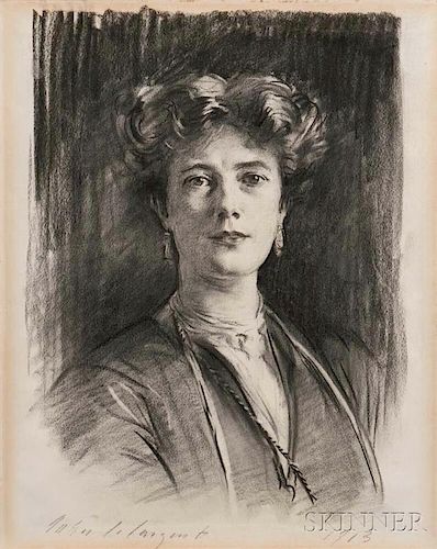 John Singer Sargent (American, 1856-1925)      Lady Poole (Michelle Peveril Le Mesurier)