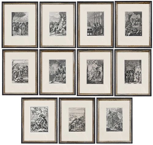 Eleven Engravings by Abraham Bosse, 1656