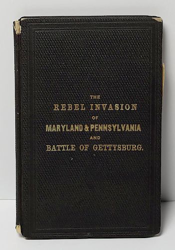 Rare book on American Civil War and Gettysburg