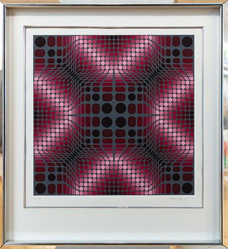 VICTOR VASARELY, ARTIST PROOF 4 OF 15 E.A.