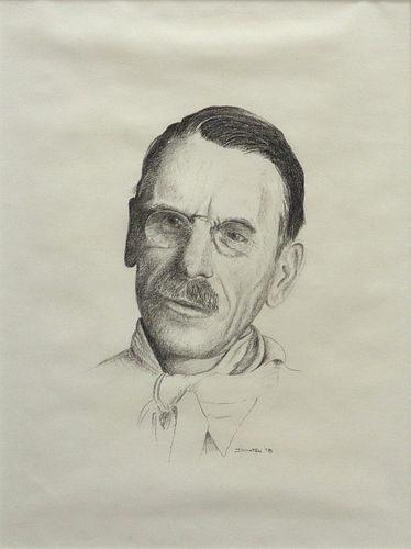 Ivan Dunton (1913-1987) "Portrait of My Father Herbert Dunton" 1878-1936 (PDC1864)