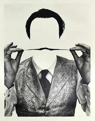 Philippe Halsman (1906-1979) - Invisible Dali, 1954, Edition 244 of 250 (PDC90636A-0523-002-A)