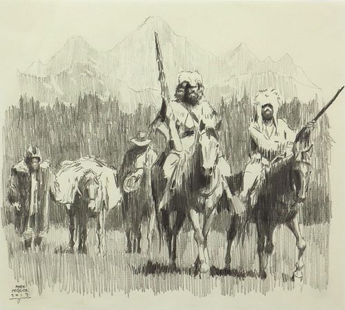 Mark Maggiori - Mountain Men on Horseback (PLV1934)