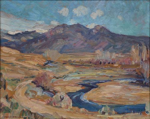 Charles Berninghaus (1905-1988) - New Mexico Landscape (PDC90782A-0222-001)