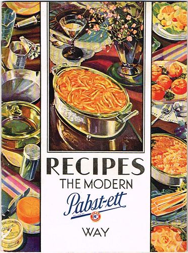 1931 Recipes The Modern Pabst-Ett Way 25 Page Book