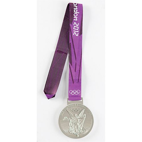 London 2012 Winter Olympics Silver Winner&#39;s Medal for Football