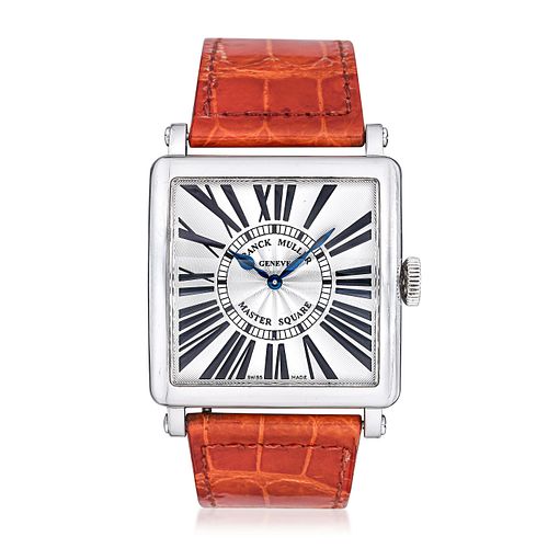 Franck Muller Master Square in Steel with Box