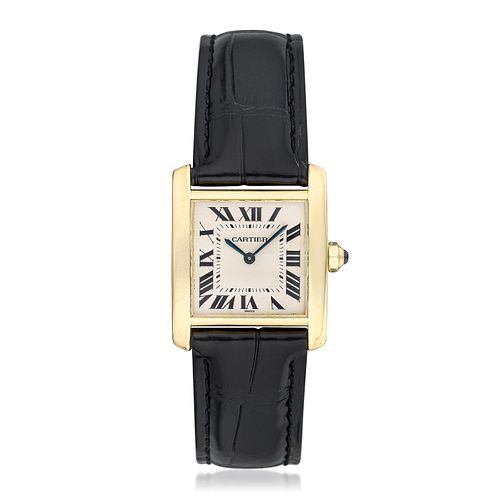 Cartier Tank Francaise in 18K Gold
