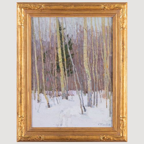 Nicolai Timkov (1912-1993): Winter Glen