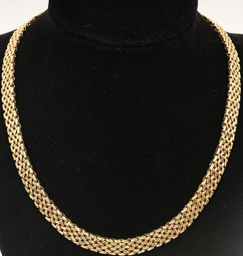 14K MCM Tiffany & Co Gold Necklace 48g