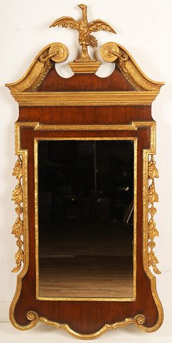 Friedman Bros. Chippendale Style Eagle Mirror