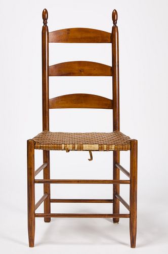 Shaker Side Chair with Woven Seat