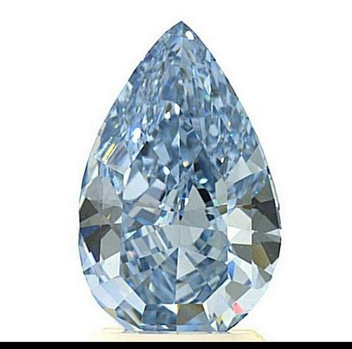 2.52 ct. GIA  Internally Flawless Fancy Vivid Blue Diamond