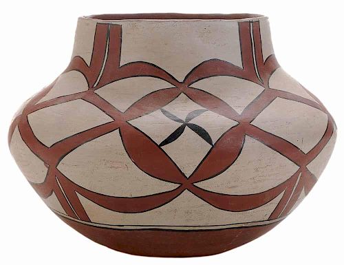 Acoma Pueblo Pottery Decorated Jar