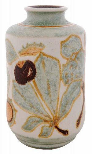French Studio Porcelain Vase