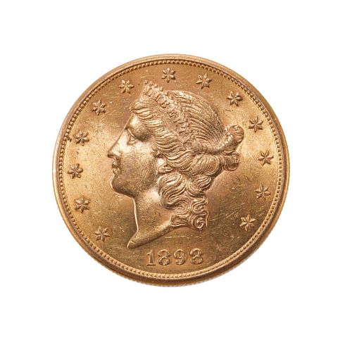 1898-S Liberty Head $20 Gold Double Eagle 