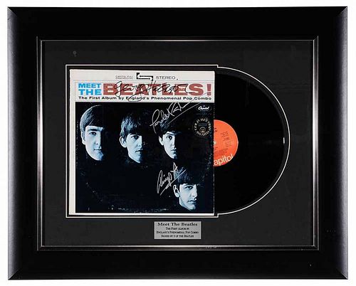 [Meet the Beatles!] Signed by Paul
