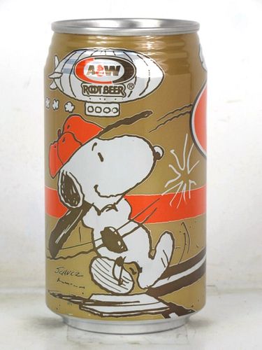 1994 A&W Root Beer "Snoopy Baseball" Peanuts 12oz Can