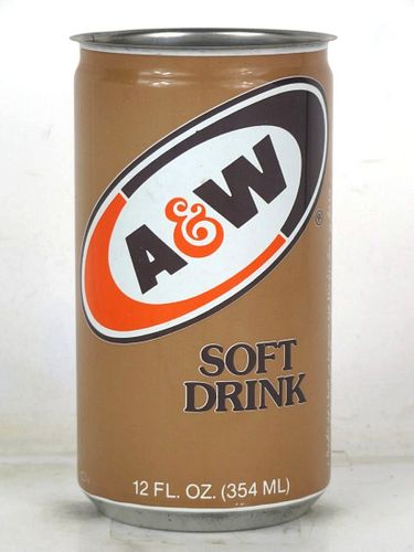 1978 A&W Root Beer 12oz Can Saudi Arabia