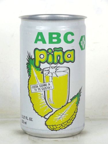 1978 ABC Pinapple Soda 12oz Can Puerto Rico