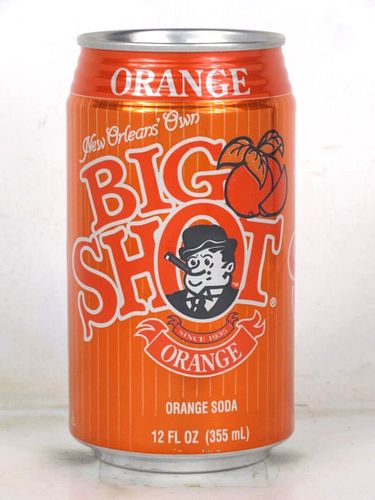 1993 Big Shot Orange Soda 12oz Can Winnsboro Louisiana